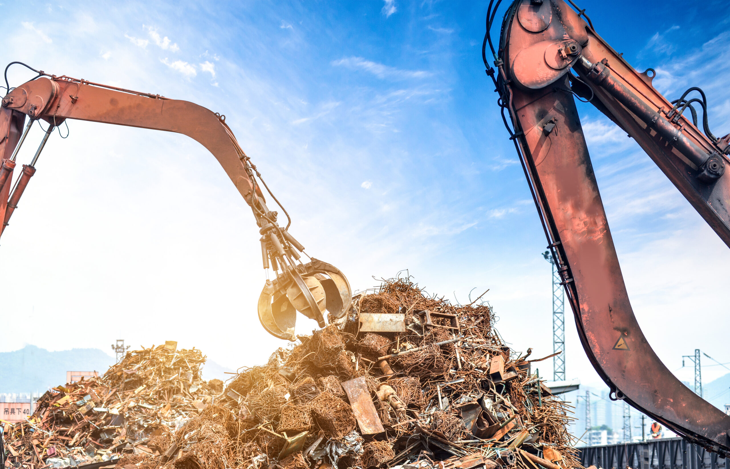 crane grab scrap